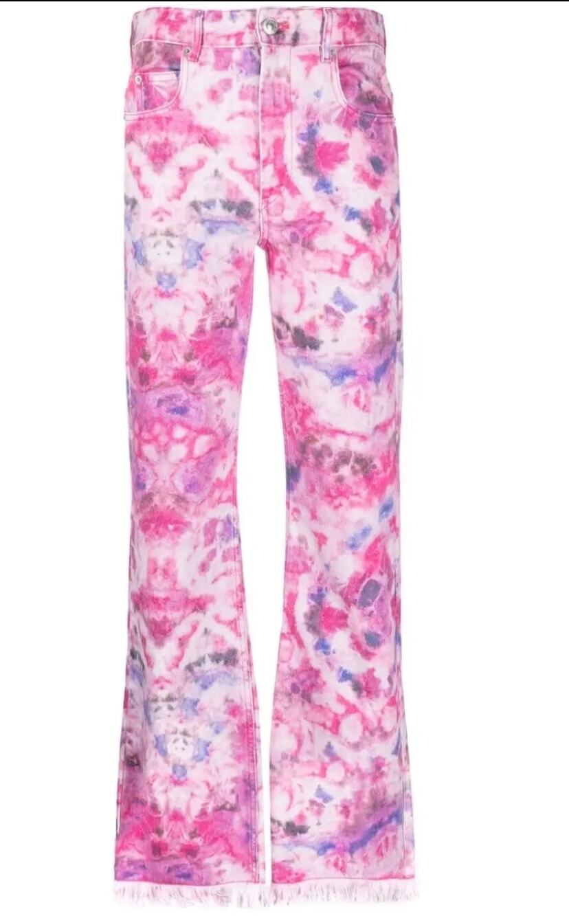 Isabel MARANT ÉTOILE  Belvira Tie-Dye Trousers